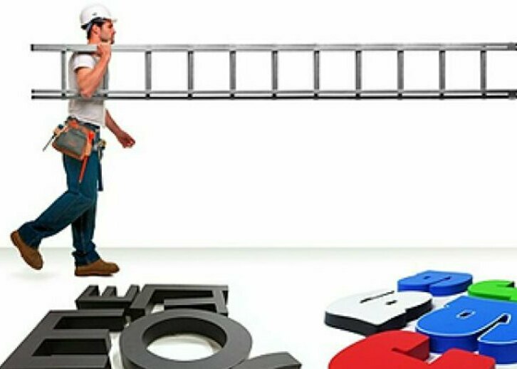 Монтаж рекламных конструкций 